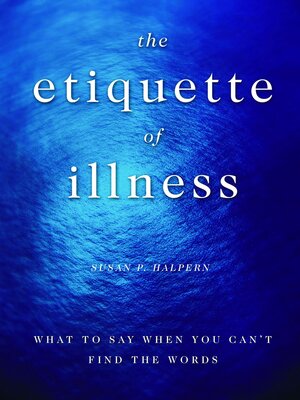 cover image of The Etiquette of Illness